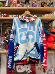 サッカーマフラー リメイク アウター