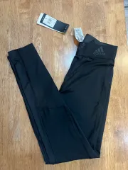 新品) adidas アディダス レディース ブラック レギンスパンツ M