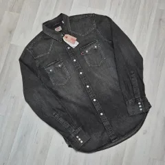 リーバイス ブラック デニム ウェスタン シャツ