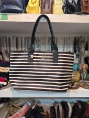 ケイト・スペード ストライプ トートバッグ