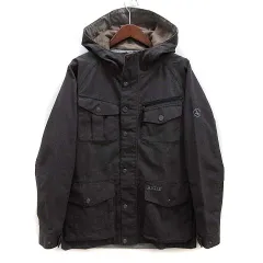 エーグル AIGLE シャンブレーリップストップ マウンテンパーカー ジャケット グレー S 8504-05406のサムネイル