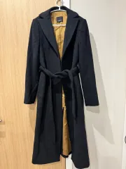 アンゴラ ロングコート