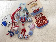 ハローキティ 폴더폰 ストラップ キーホルダー