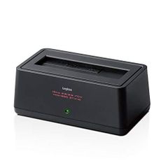 Logitec HDD Stand USB 3.2 Gen1, Compatible with 2.5/3.5-inch HDDs and SSDs, Supports up to 16TB, TV Usable (LGB-1BS)