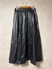 バックシャーリング ロング丈スカート