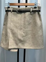 ベルトミニスカート