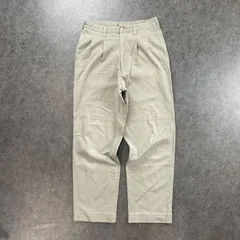 日本製 90s Vintage THE NORTH FACE ザノースフェイス チノパン ストレート パンツ ベージュ リネン混 ストレッチ ヴィンテージ メンズ