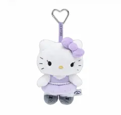 (開封ボックス) ハローキティ BLACKPINK ジス(JISOO) コラボ キーホルダー パープル