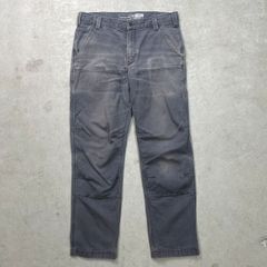 Carhartt カーハート ダブルニー ワークパンツ グレー 34 ダメージ