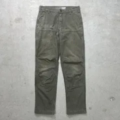 Carhartt カーハート ダブルニー ダック ワークパンツ メンズW31相当 古着 アメカジ RELAXED FIT フェードカーキグリーン