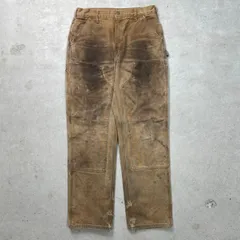 USA製 Carhartt カーハート ダブルニー ダック ペインターパンツ メンズW30相当 古着 アメカジ Loose Original Fit ライトブラウン
