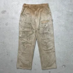 USA製 Carhartt カーハート ダブルニー ダック ペインターパンツ メンズW30相当 古着 アメカジ Loose Original Fit ライトブラウン