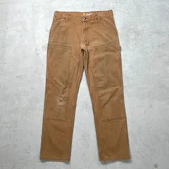Carhartt カーハート ダブルニー ダック ペインターパンツ メンズW33 古着 アメカジ 茶色