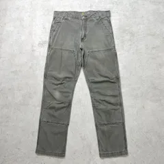 Carhartt カーハート ダブルニー ダック ペインターパンツ メンズW32 古着 アメカジ カーキ