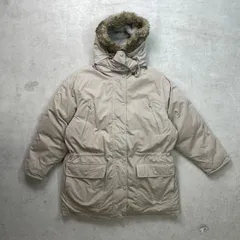 80年代 L.L.Bean エルエルビーン グースダウンジャケット レディースXL相当 古着 80s VINTAGE ヴィンテージ マウンテンパーカー フード着脱式のサムネイル