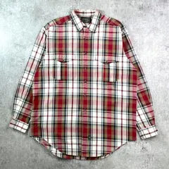 90年代 ラルフローレン ポロカントリー 長袖 チェックシャツ メンズXL相当 古着 Ralph Lauren POLO COUNTRY 90s VINTAGE ヴィンテージ