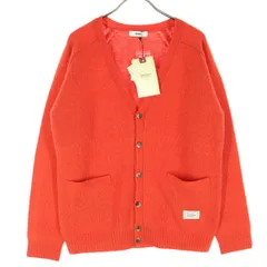 未使用 RODEO CROWNS WIDE BOWL ロデオクラウンズワイドボウル 長袖 ニットカーディガン M レッド メンズ 古着