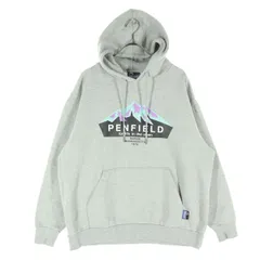 PEN FIELD ペンフィールド 長袖 スウェットパーカー M グレー レディース 古着のサムネイル