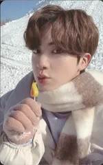 BTS 2021 WINTER PACKAGE JIN トレーディングカード 両面