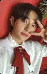 Stray Kids Hyunjin Christmas EveL トレーディングカード 赤