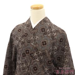 ☆本場大島紬☆ワイドサイズ 裄68 身幅広め 美品 ふくよかサイズ