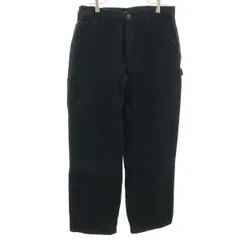Carhartt カーハート B11 ウォッシュド ダック ペインターパンツ W32 ブラック ワーク メンズ 古着