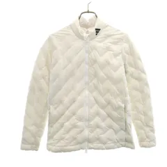 adidas アディダス ダウンジャケット M ホワイト レディース 古着