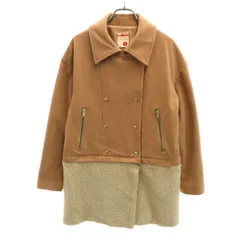 BACCA バッカ 日本製 2WAY ウールジャケット 38 ベージュ レディース 古着のサムネイル