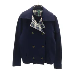 LAURENJEANSCO.RALPH LAUREN ローレンジーンズカンパニーラルフローレン ピーコート S ネイビー レディース 古着