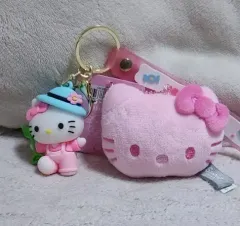 ハローキティ顔キーホルダー & フィギュアキーホルダー