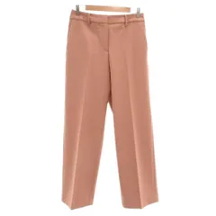 プラステ PLST 美品 20AW ウォームリザーブストレートパンツ スラックス L センタープレス ピンク /AE