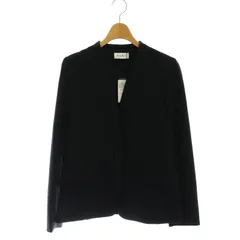 プラステ PLST ブラッシュドバックカラーレスジャケット シングル XS 黒 /HK ■OS