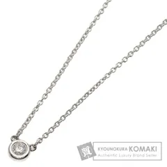 TIFFANY&Co. ティファニー バイザヤード 1P ダイヤモンド ネックレス SV レディース [中古]