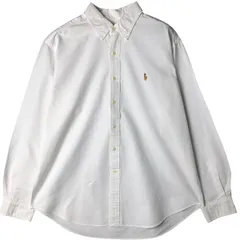 古着 ラルフローレン Ralph Lauren CLASSIC FIT 長袖 ボタンダウンシャツ メンズXL相当/eaa609355