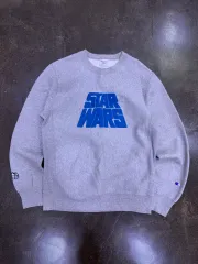 Champion x BEAMS Star Wars(スター・ウォーズ) コラボ スウェットシャツ スウェット グレー M