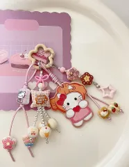 ハローキティ たい焼き ペンダント キーホルダー