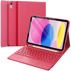 【数量限定】JIS基準日本語配列 2台デバイスマルチペアリング タッチパッド付き ipad 10.9 11世代 11世代 ケース キーボード 脱着式 キーボード 多角度調整 10世代 ペンシルホルダー付き iPad スマート軽量 iPad 薄型ケースtype-