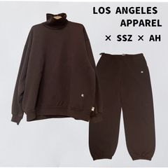 希少 SSZ × AH.H × ロサンゼルスアパレル 14oz セットアップ ブラウン