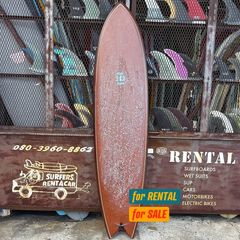 送料別途ご請求 ARCHAIC CRAFT / LONG FISH 7'2” ツインフィン