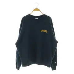 チャンピオン CHAMPION ロゴ刺繍クルーネックスウェットトップス トレーナー 長袖 M ネイビー /MY ■OS ■AD