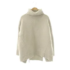 ジェントルウーマン GENTLEWOMAN タートルネックニット セーター ライトグレー /DO ■OS