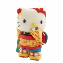 サンリオ ご当地キティ 伊豆限定 伊豆の踊り子 ハローキティ 人形 ぬいぐるみ キーホルダー /XZ ■GY11