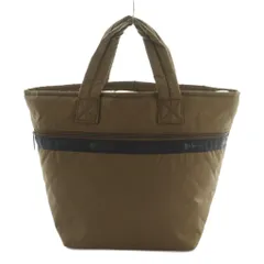 レスポートサック LesportSAC ハンドバッグ キルティング ナイロン 茶 /MI ■OS