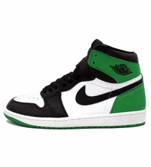ナイキ NIKE 【 AIR JORDAN 1 RETRO HIGH OG DZ5485 031 】 エア ジョーダン 1 ハイ セルティックス ブラック アンド ラッキー グリーン スニーカー　h6772