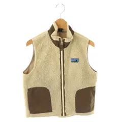 パタゴニア Patagonia レトロXベスト ジャケット ボアベスト ジップアップ M ベージュ ブラウン 65617F0 /DO