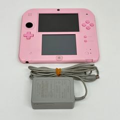 【初期化済/動作品】 Nintendo 2DS Pink FTR-001  任天堂 ニンテンドー2DS  ゲーム機 本体 ピンク 充電器付き