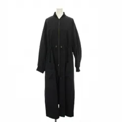 エズミ EZUMi ロングコート ジップアップ アウター F 紺 ネイビー YESS20CT03 /YM