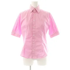 ラルフローレン RALPH LAUREN スポーツ SPORT ロゴ刺繍 半袖シャツ 0 ピンク /DF ■OS