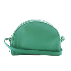 イルビゾンテ IL BISONTE ショルダーバッグ ハーフムーン レザー エメラルドグリーン /RI ■OS