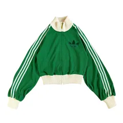 adidas Originals / アディダスオリジナルス 常田大希着用 ADICOLOR HERITAGE NOW ジップアップニットブルゾン グリーン系 Sサイズ